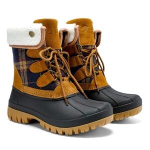New STQ Winter Snow Boots 10 Waterproof Cold Weather Women’s Duck Boots